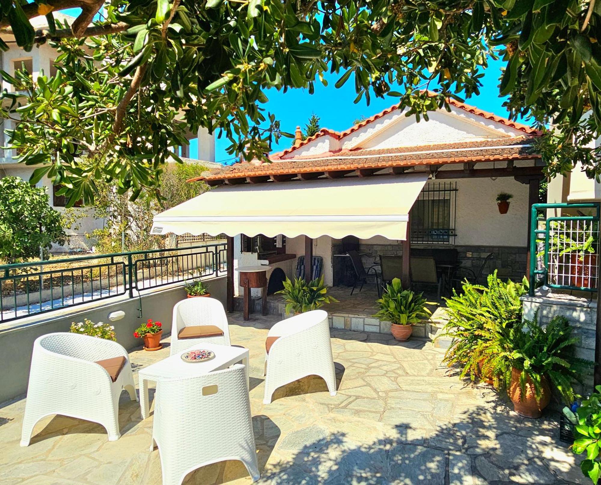 Polianthi Seaside House Villa Marathos  Екстериор снимка